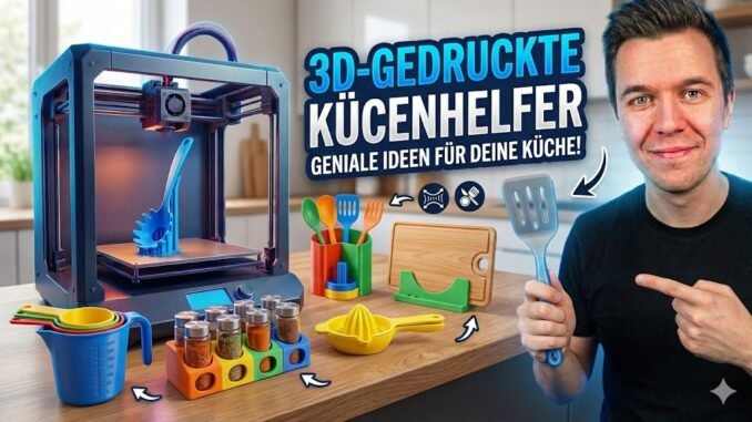 3D Küchenhelfer für deine Küche