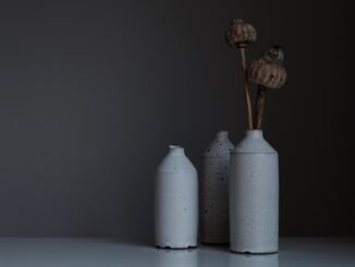 3D-gedruckte Küchenaccessoires auf Tisch